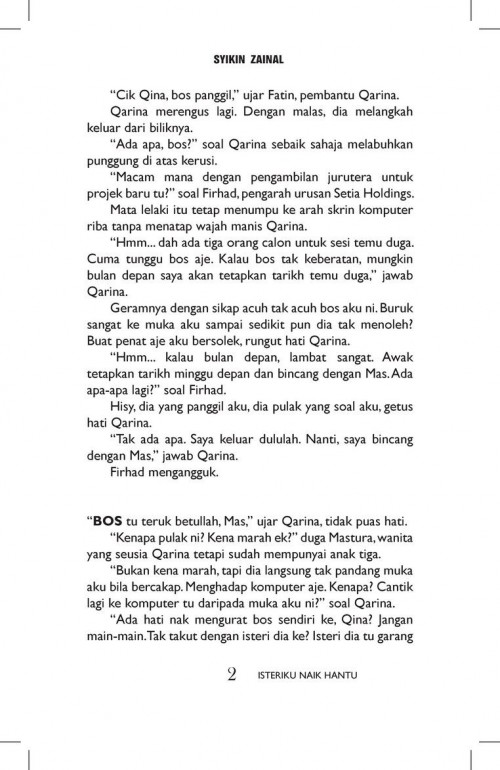 Isteriku Naik Hantu