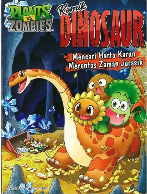Plants vs Zombie - Komik Dinosaur : Mencari Harta Karun Merentas
