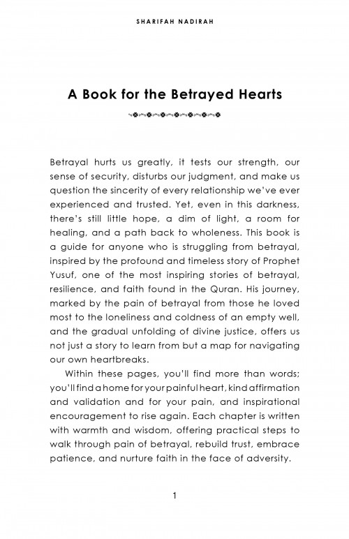 A Journey Through Betrayal And Back