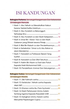 KARYA BESTARI Ternyata Kita Mampu Mencontohi Sahabat Nabi