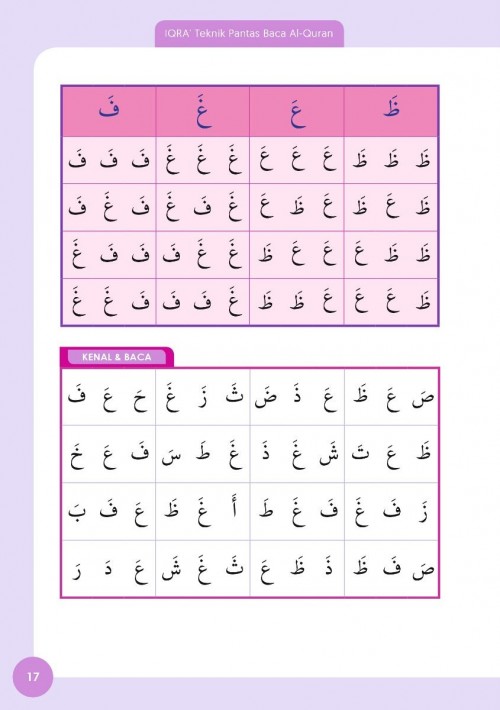 IQRA’ Teknik Pantas Baca al-Quran